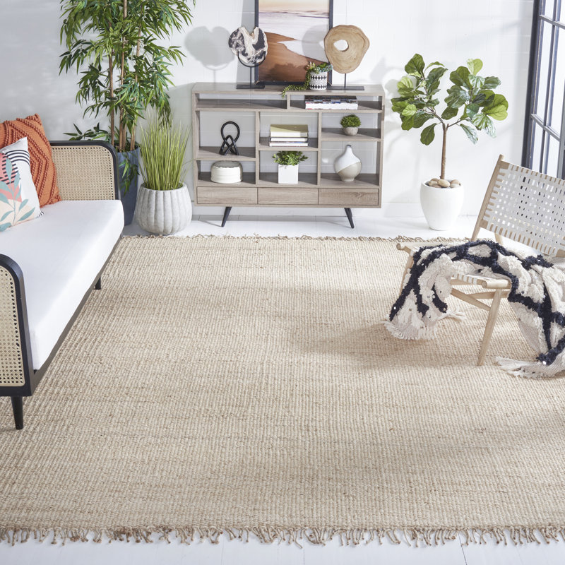 Breakwater Bay Fitzwater Handmade Jute/Sisal Ivory Rug & Reviews Wayfair